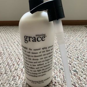 Never used. Philosophy Amazing Grace lotion